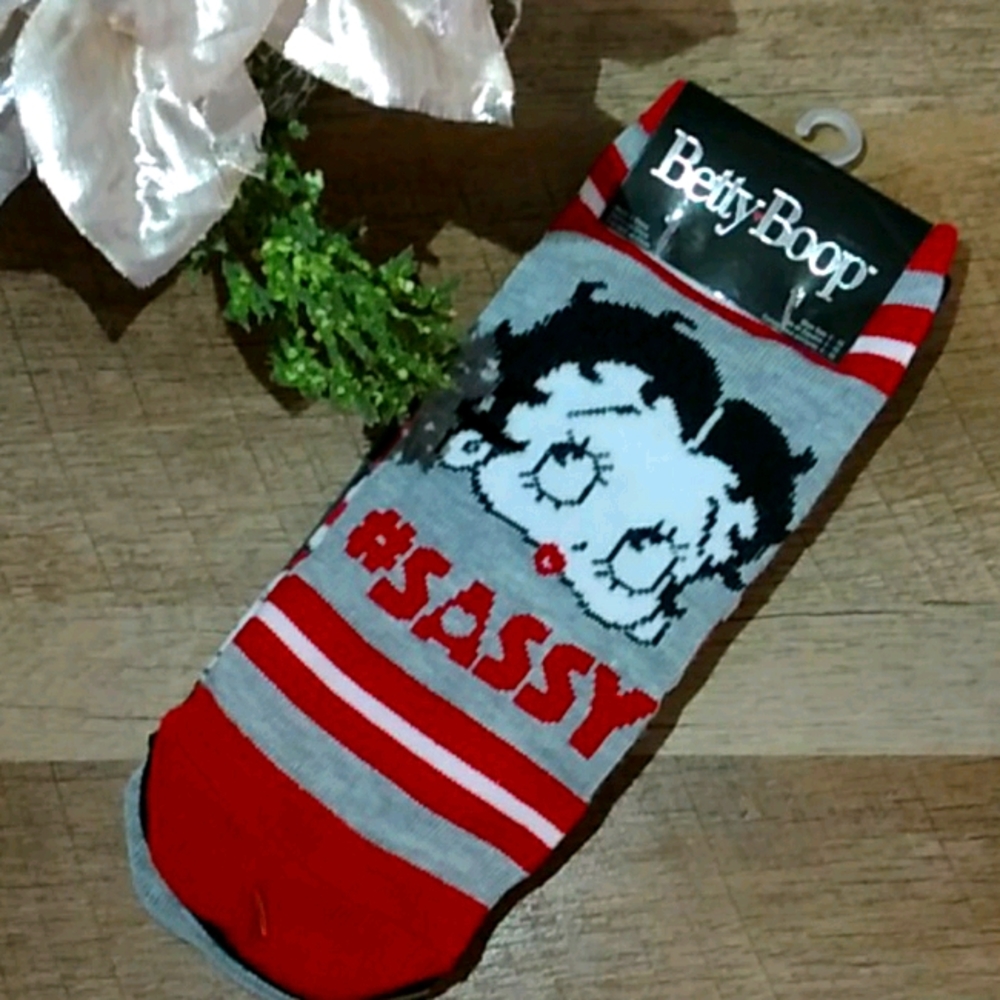 Betty Boop 3 Pack Womens Socks
